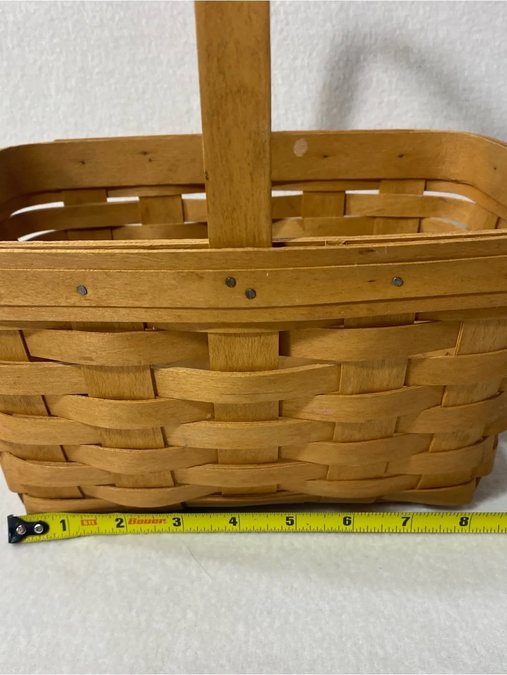 Longaberger 2005 Warm Brown Spring Basket